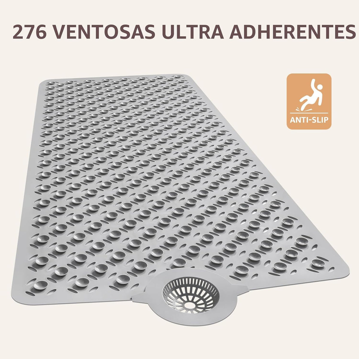 OTHWAY Alfombra de baño antideslizante para bañera: Alfombra de bañ...