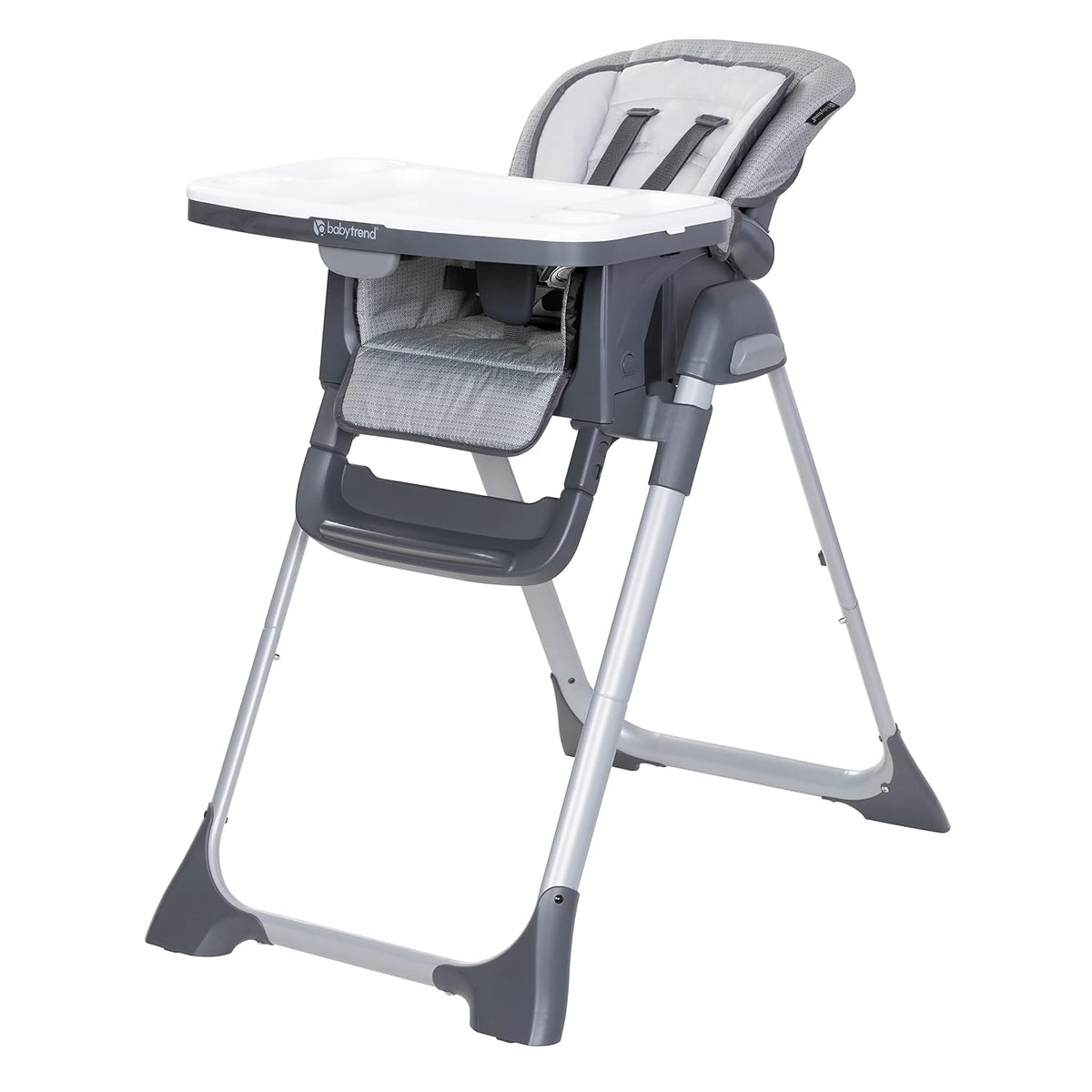Baby Trend Sit Right 2.0 Silla Alta 3 en 1 - Gris Acogedor