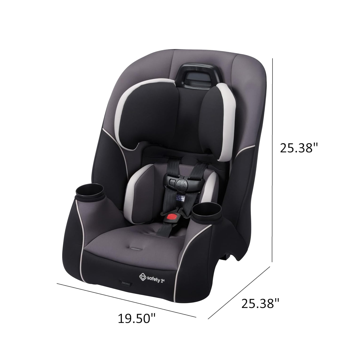 Safety 1st Crosstown - Asiento convertible todo en uno delgado para...