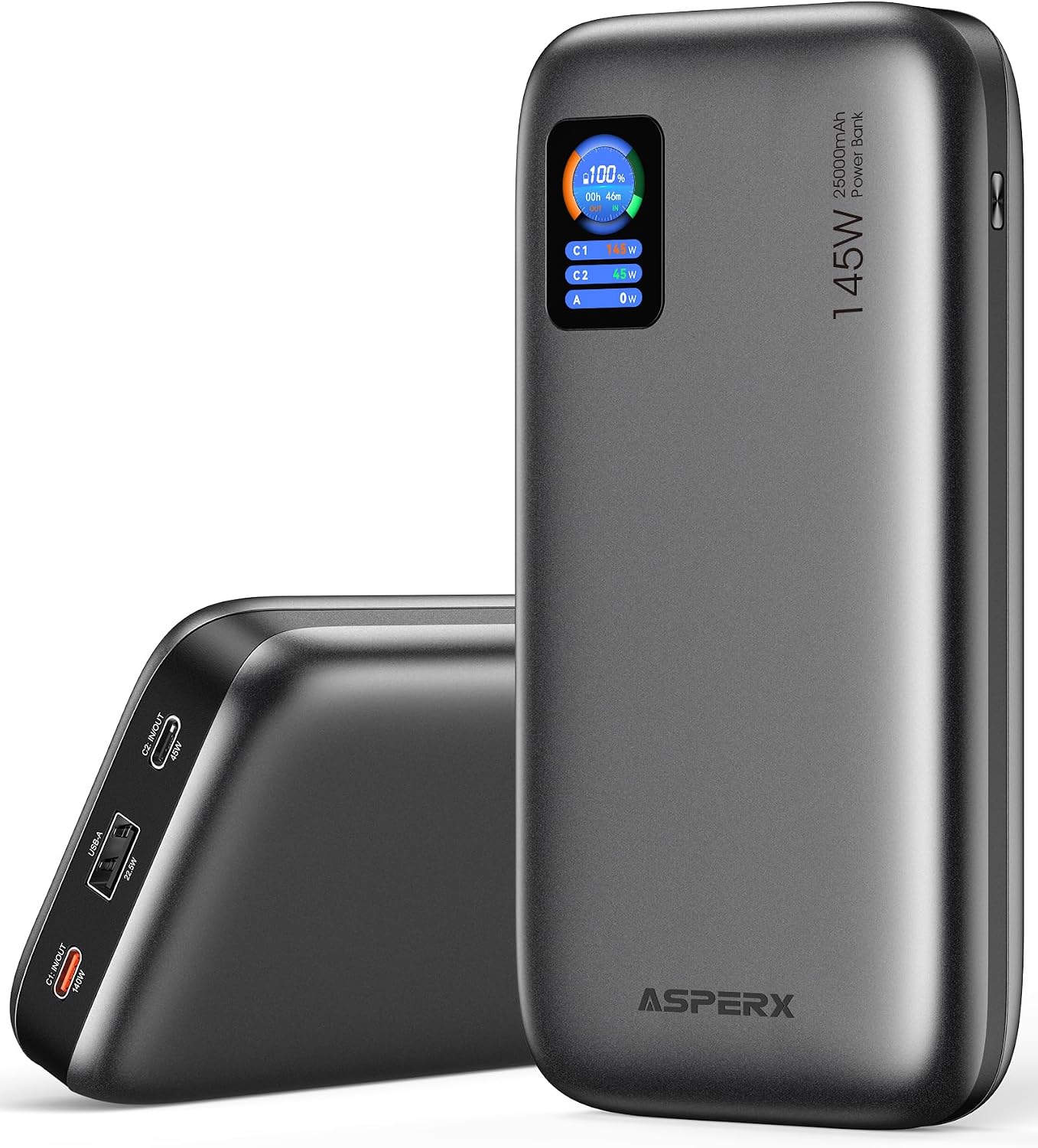 AsperX Banco de Energía para Laptop, 25,000mAh 140W PD 3.1 Cargador...