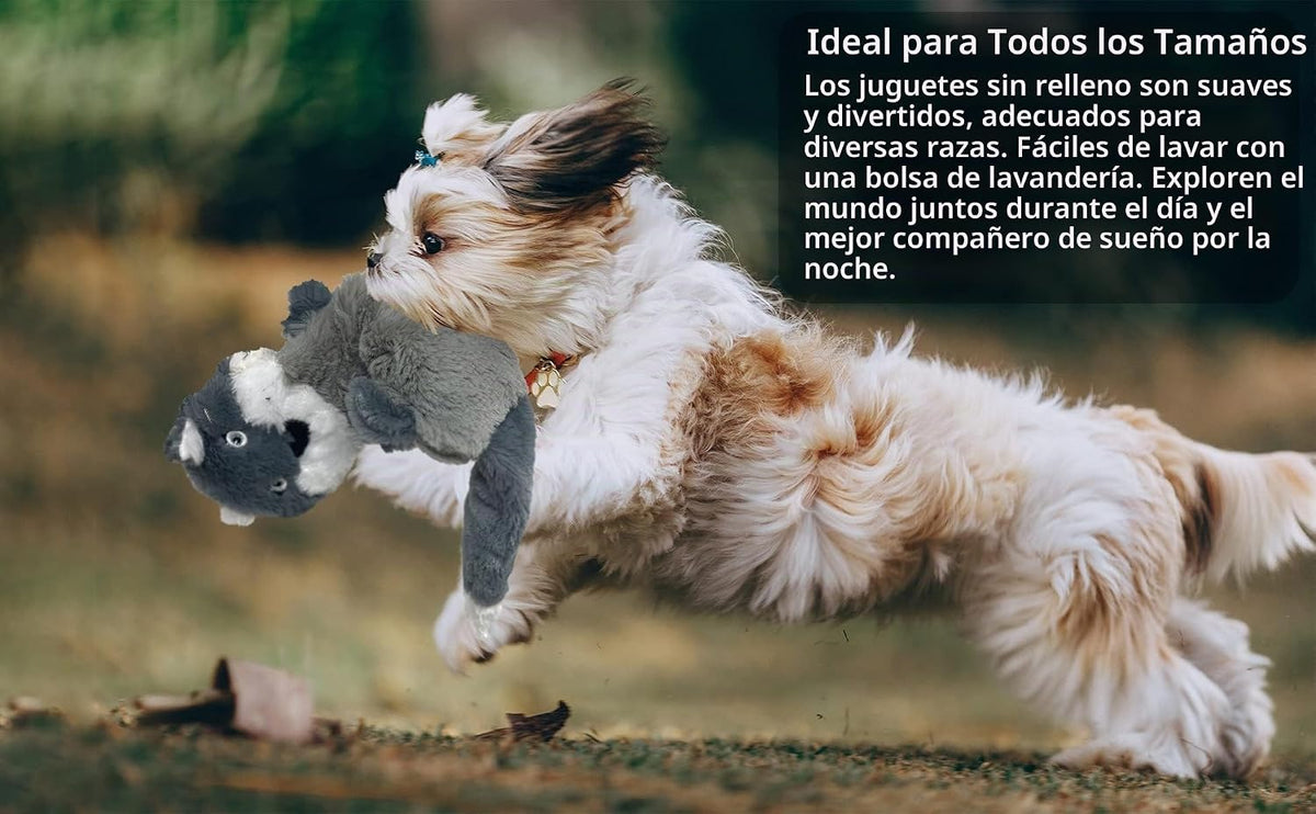 Jalousie Paquete de 5 juguetes de papel arrugado para perros sin re...