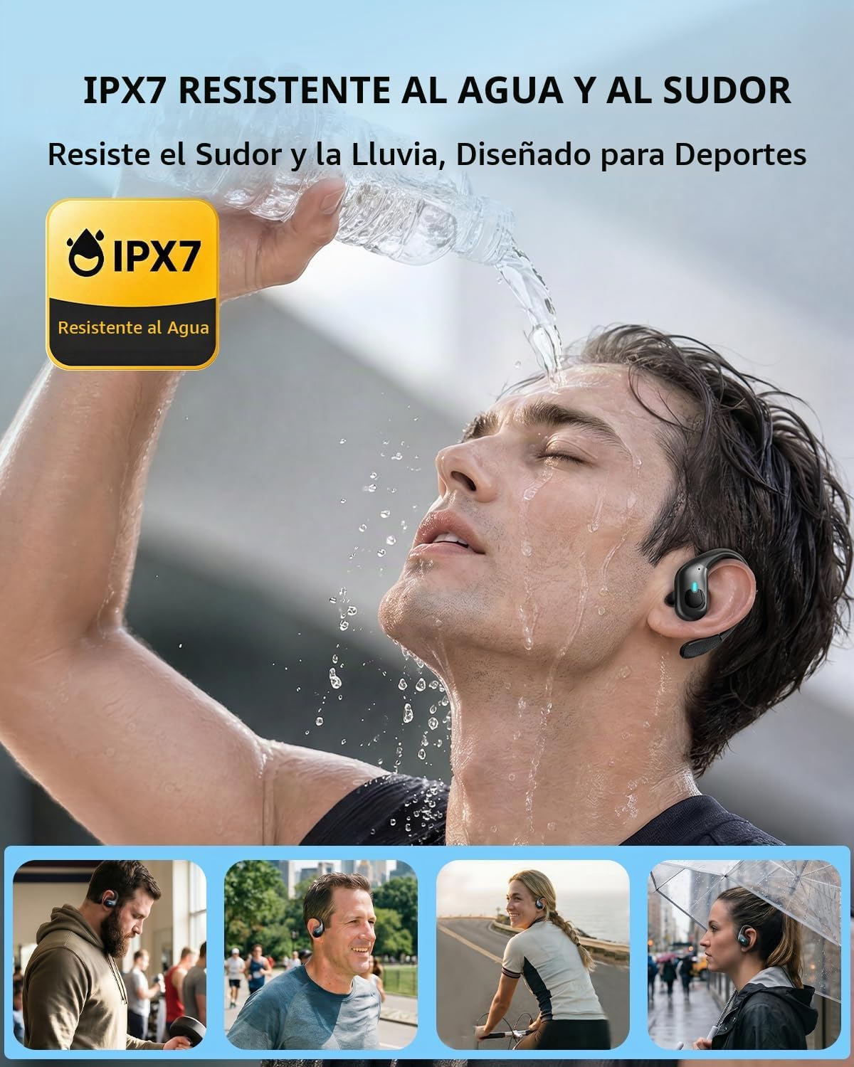 Auriculares inalámbricos con cancelación activa de ruido, auricular...