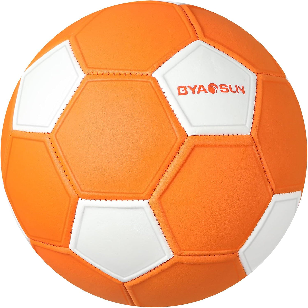 BYAOSUN Pelota de fútbol curva tamaño 4, pelotas suaves con curva p...