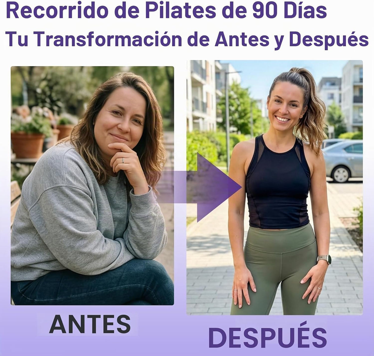 ElaraFit Home Juego de anillo y pelota de pilates para mujeres con...