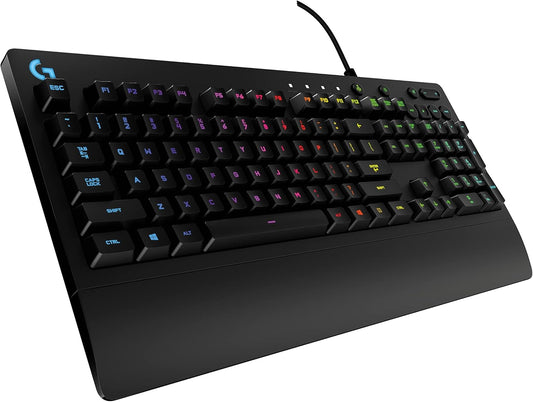 Logitech G213 Prodigy Teclado RGB con cable para juegos - Negro | L...