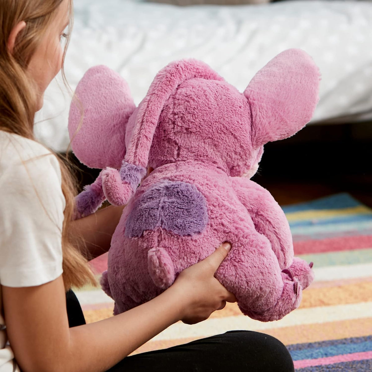 Disney Store Juguete oficial de ángel mediano suave para niños, per...