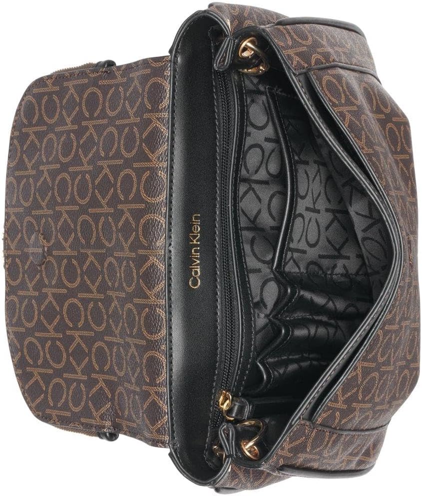 Calvin Klein Zulle Flap Organizational Messenger para mujer