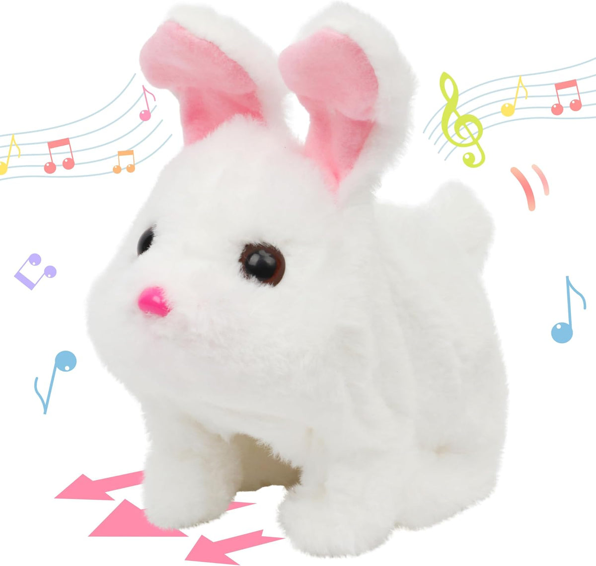 Hopearl Hopping Chubby Rabbit - Juguete de Mascota Electrónica Inte...