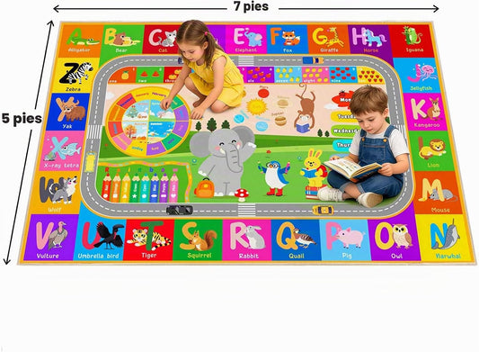 Pionblank Alfombra infantil para sala de juegos, aula, alfombra de...