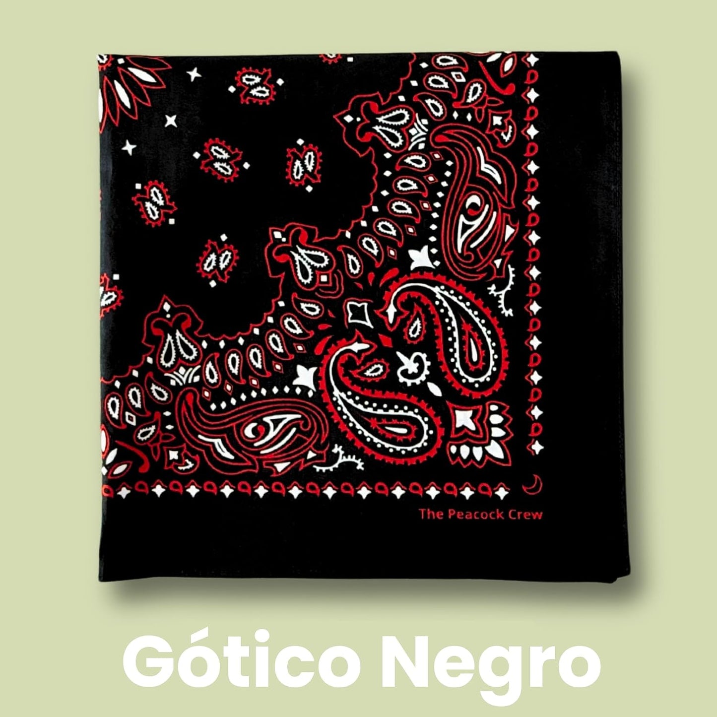 El Peacock Crew Paquete Premium de Bandanas de Algodón Suave para D...
