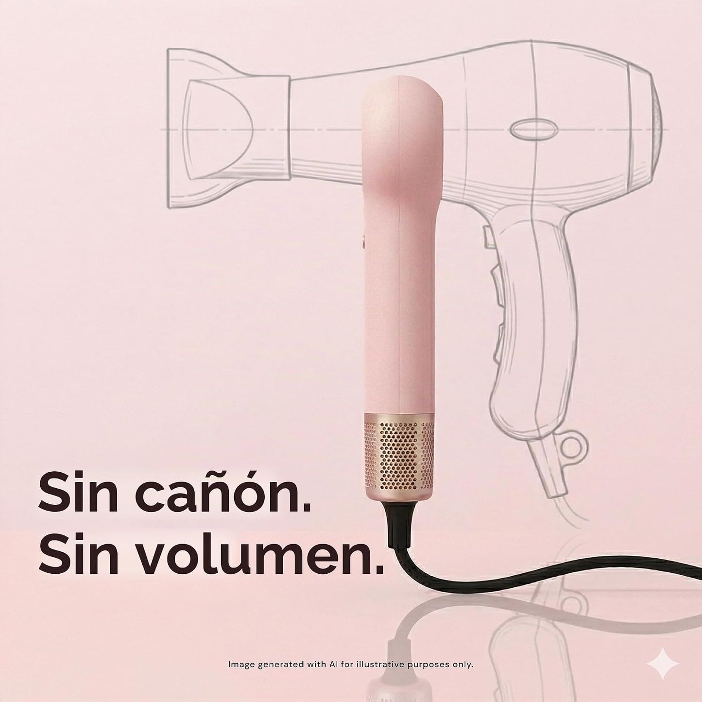 L'ANGE HAIR Axia HaloRing Secador de Cabello | Secador Iónico d...