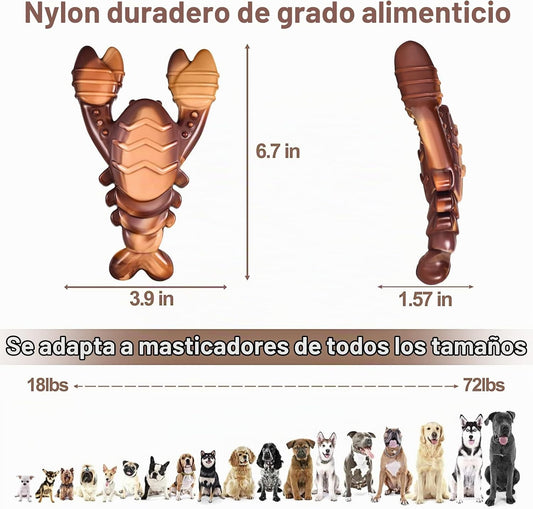 PETSTA Juguetes indestructibles para perros masticadores agresivos,...
