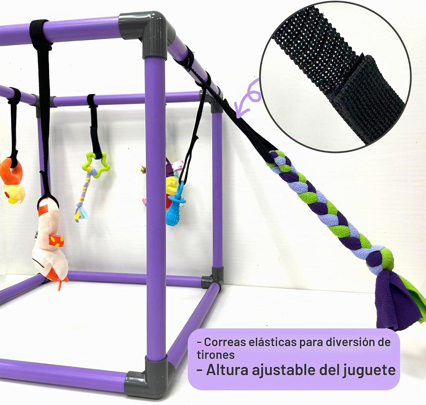 DOZZOPET Gimnasio de Juego para Cachorros para Perros Pequeños con...