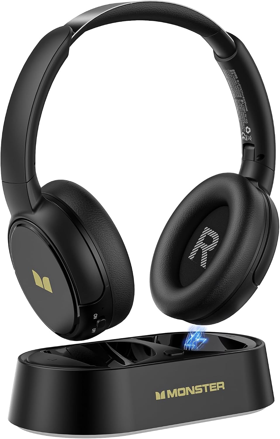 Monster TVlink 300 Auriculares inalámbricos para TV Bluetooth 5.3 N...
