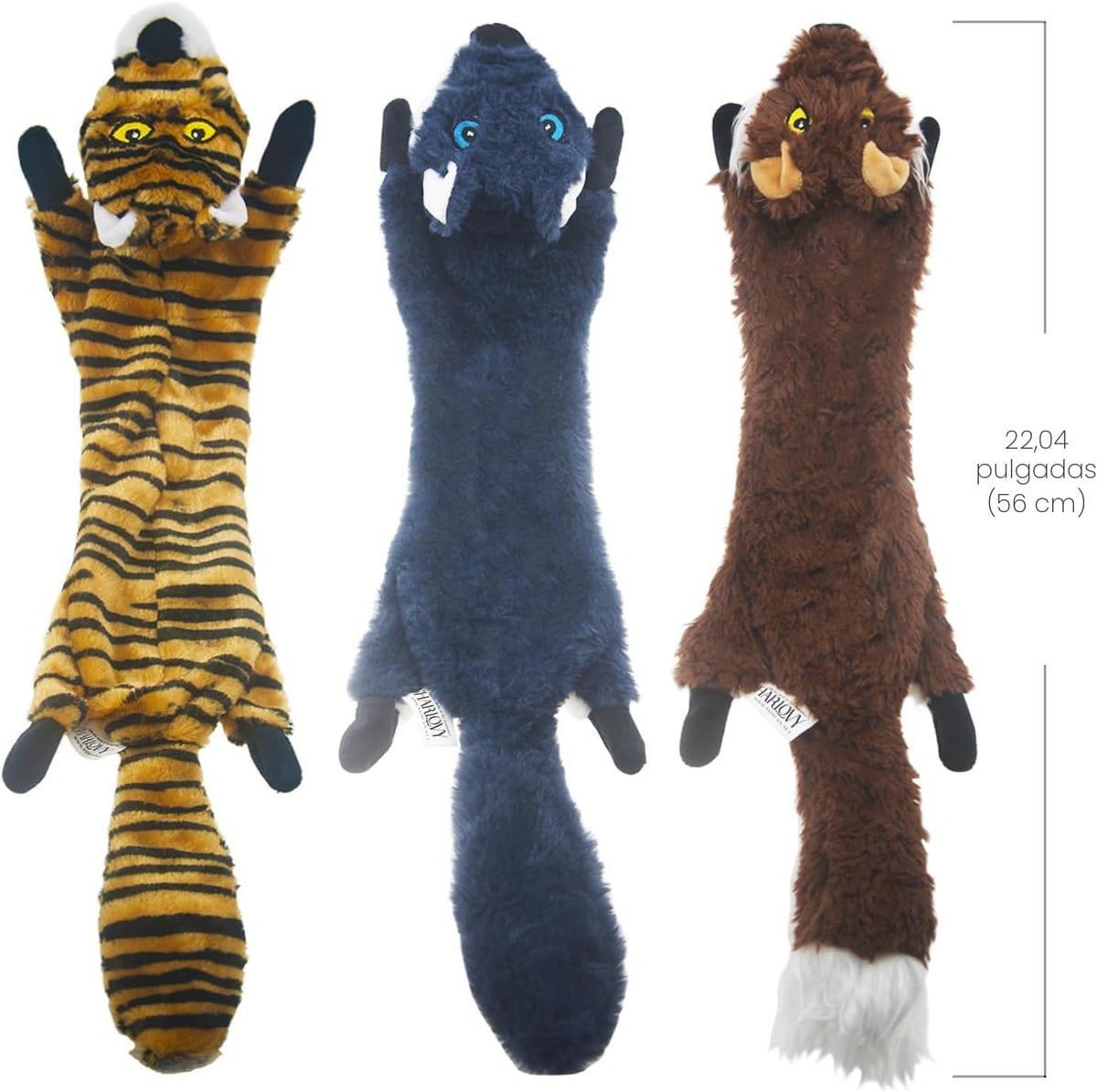 SHARLOVY Juguetes chirriantes para perros, paquete de 5, juguete ar...