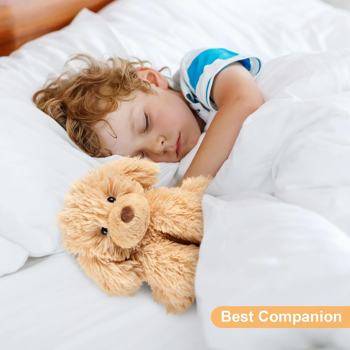 Peluche de Golden Retriever Calentable SuzziPals, Animal de Peluche...