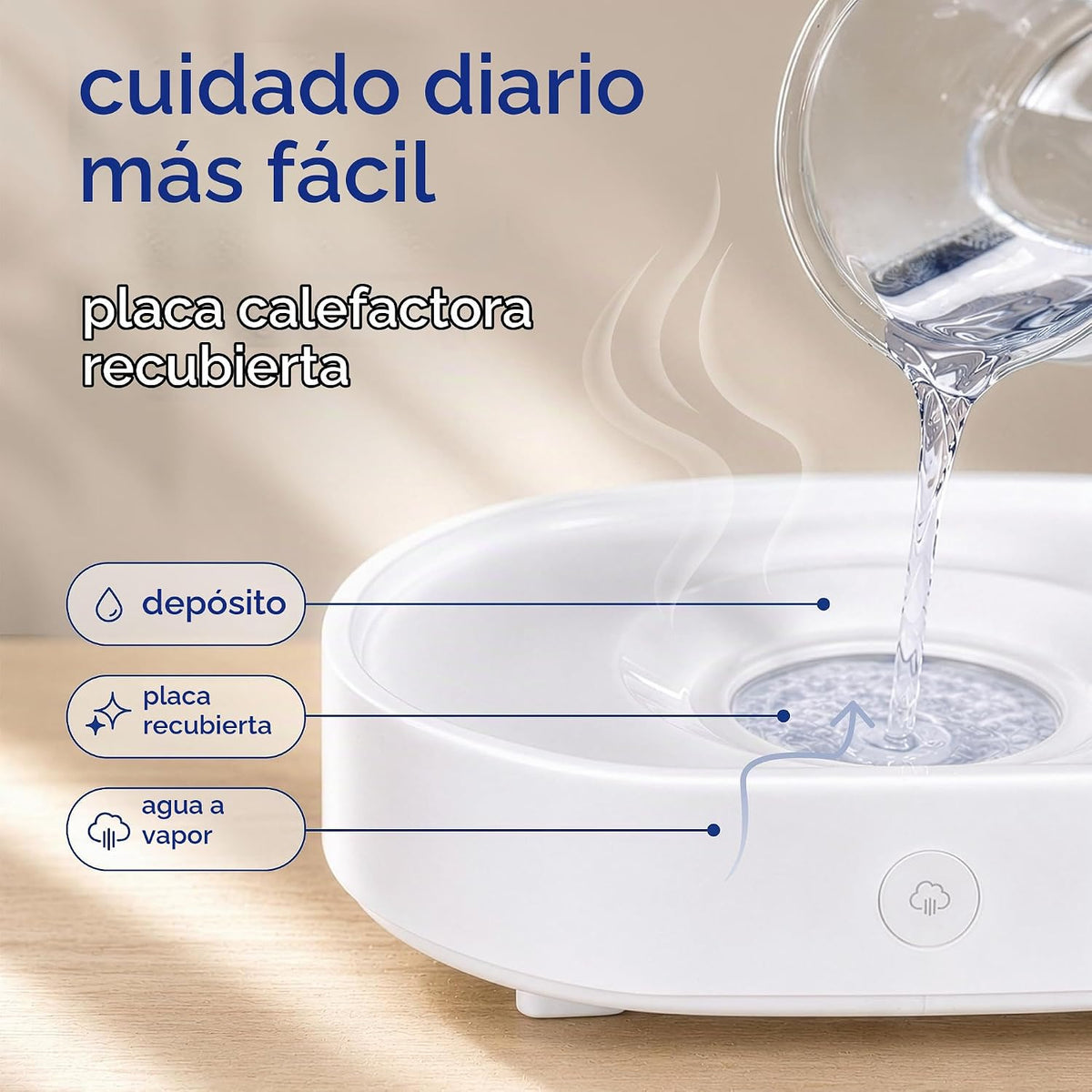 Chicco Esterilizador de vapor eléctrico 3 en 1 para biberones y acc...