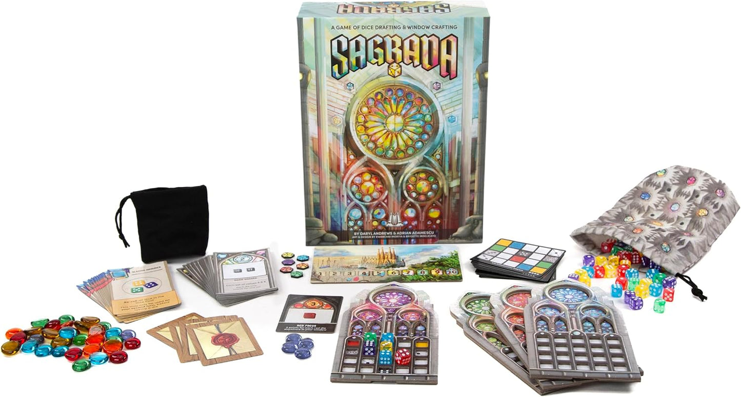 Floodgate Games Juego de mesa Sagrada | Juego familiar para niños y...