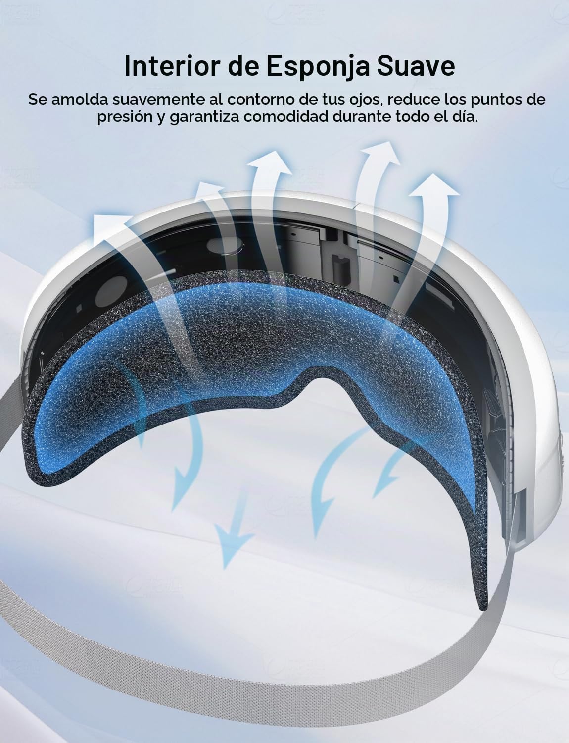 Masajeador de ojos con calor y enfriamiento, regalos de Acción de G...