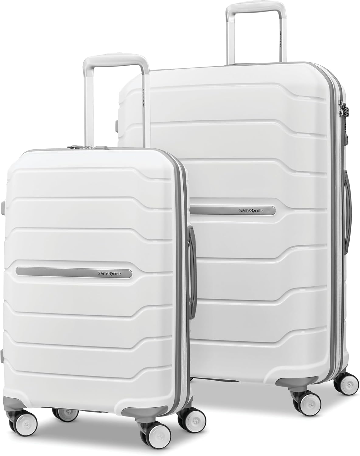 Samsonite Freeform de carcasa rígida expandible con ruedas giratori...