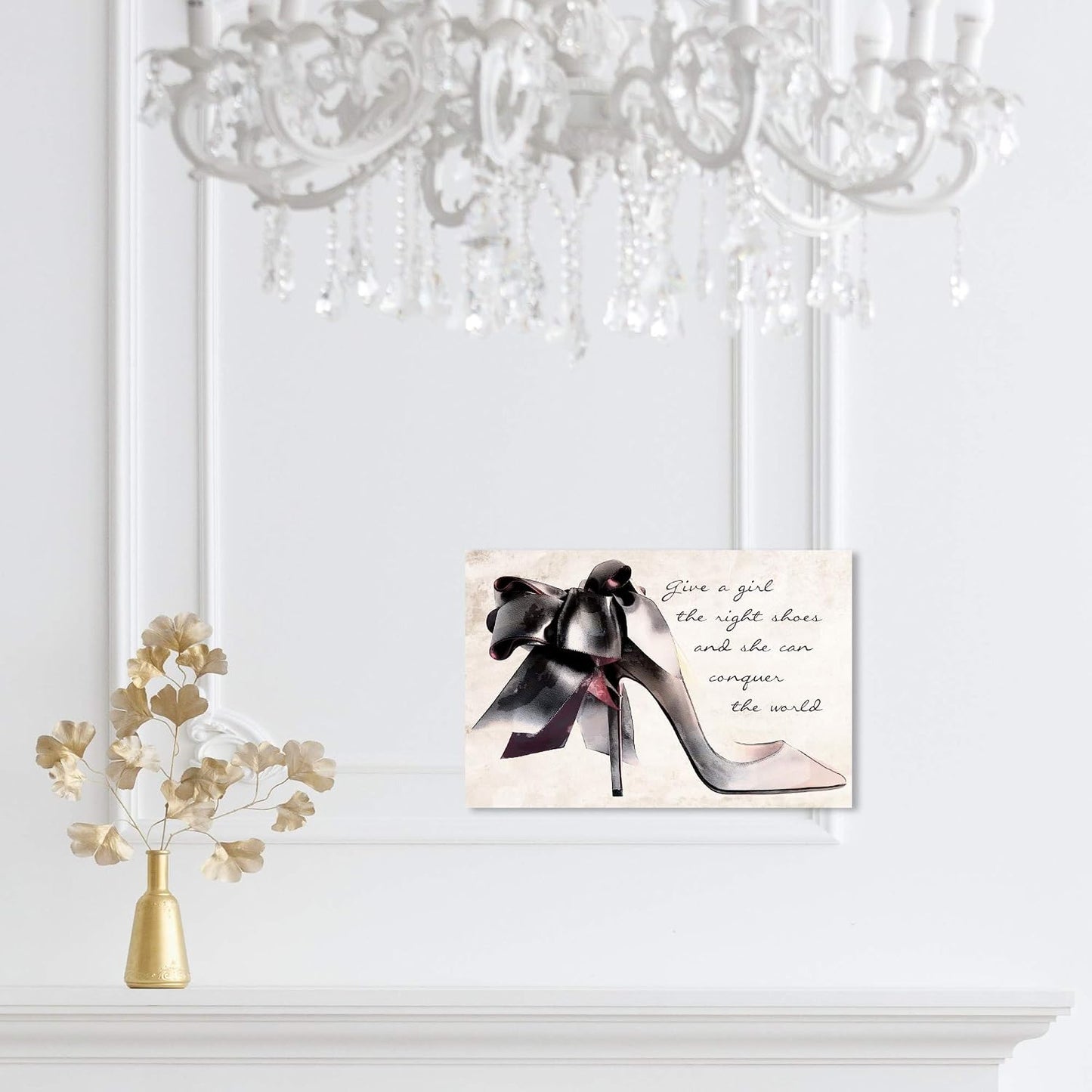The Oliver Gal Artist Co. Lienzo decorativo para pared con texto en...