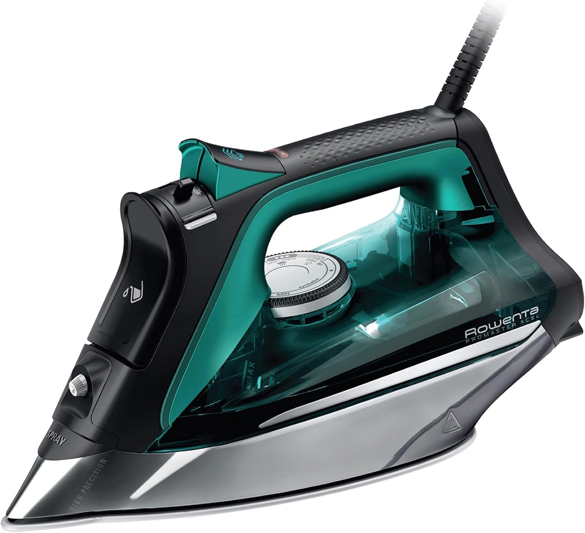 Rowenta Pro Master Plancha de Vapor con Suela de Acero Inoxidable p...