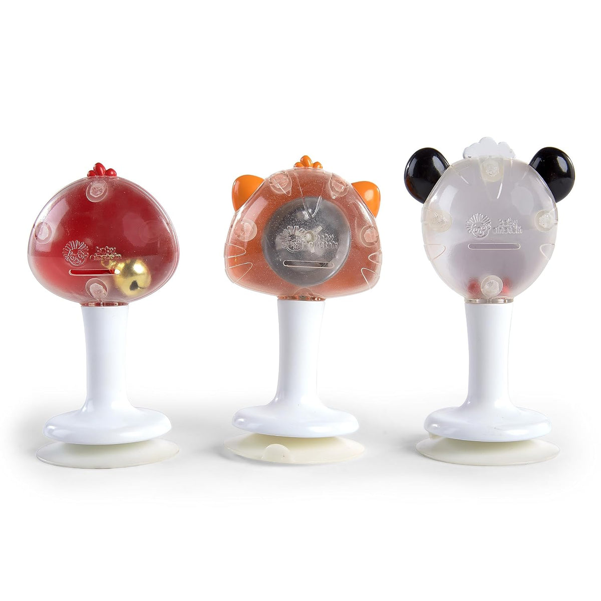 Baby Einstein Rattle &amp; Jingle Trio - Juego de sonajeros musical...