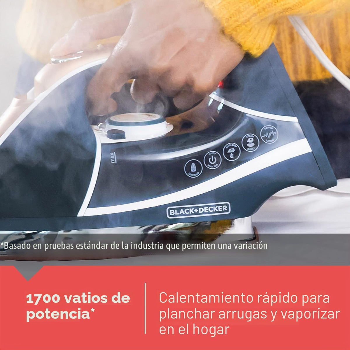 BLACK+DECKER Elite Pro-Series 1700W Plancha de vapor | Plancha de v...