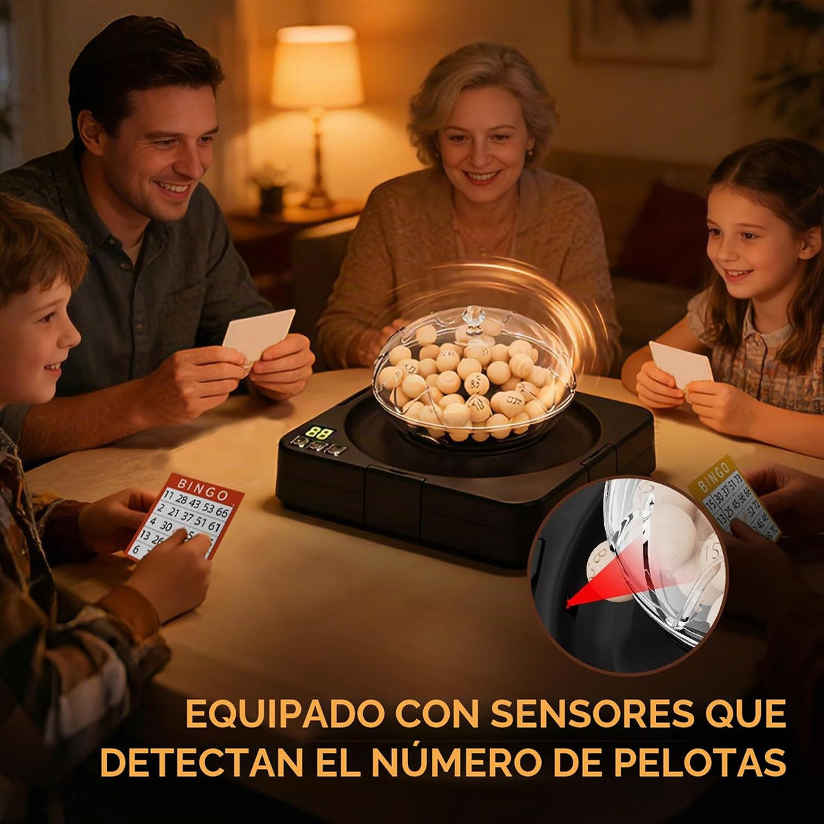 Juego de bingo para adultos grupos grandes con 75 bolas de bingo y...