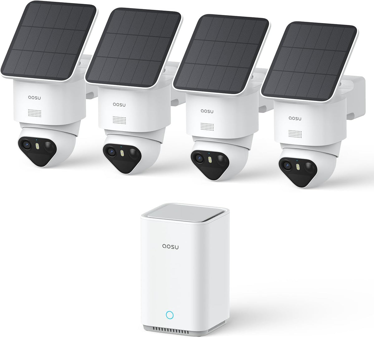 aosu T2 Ultra 4K cámara de seguridad inalámbrica al aire libre, det...