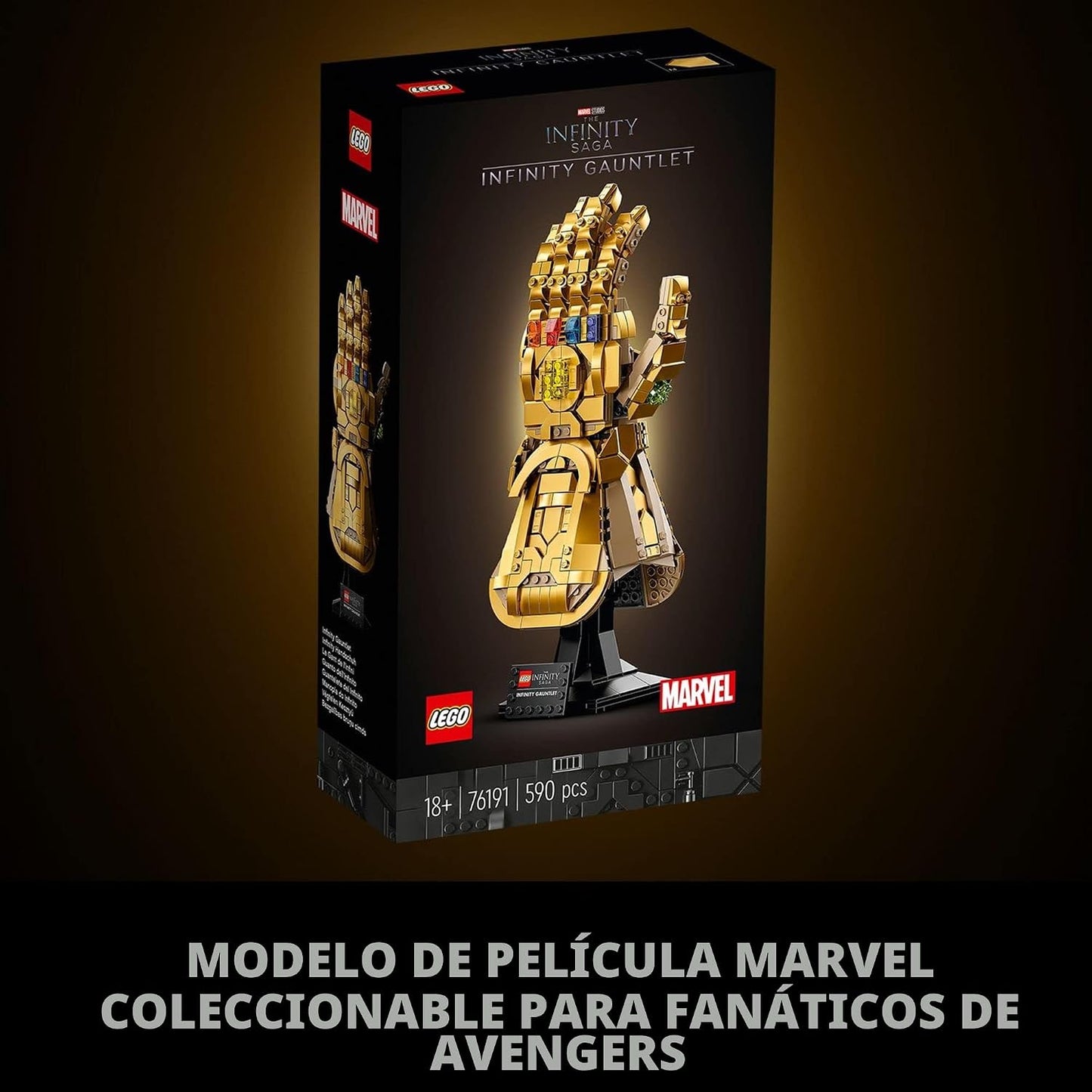 LEGO Marvel Infinity 76191 - Juego de guantes coleccionables de Tha...