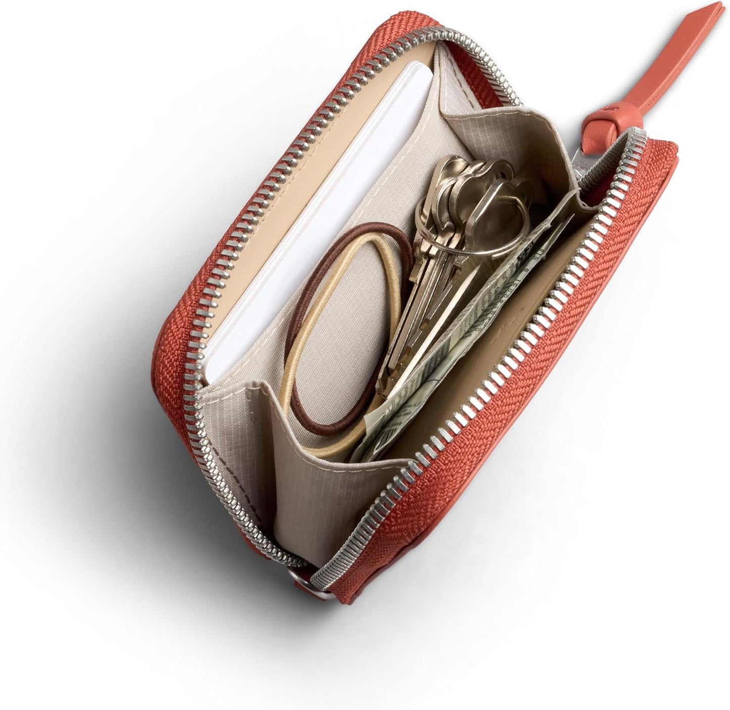 Bellroy Folio Piccolo (cartera pequeña de piel con cremallera para...