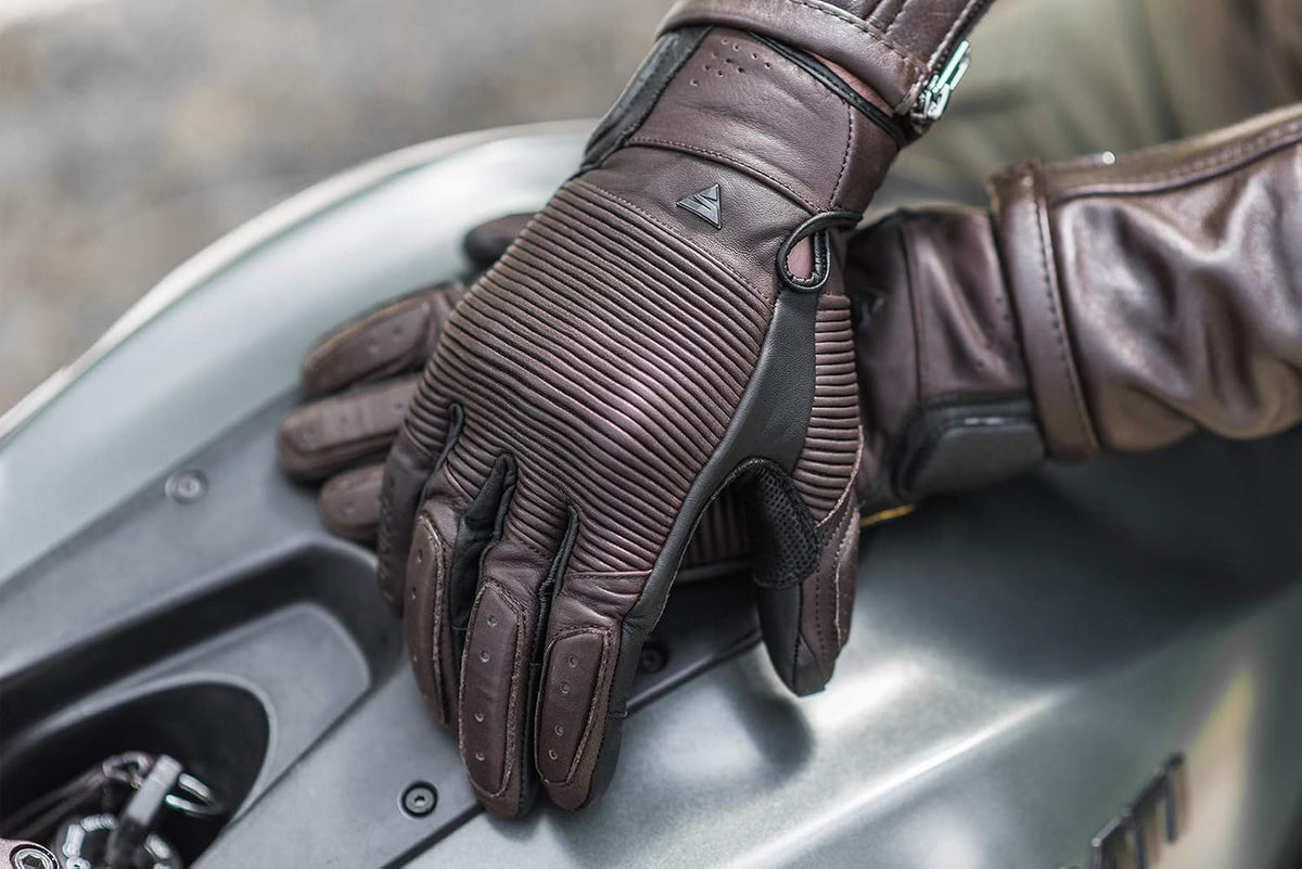 Guantes de motocicleta SHIMA Blake para hombre - transpirables, elá...