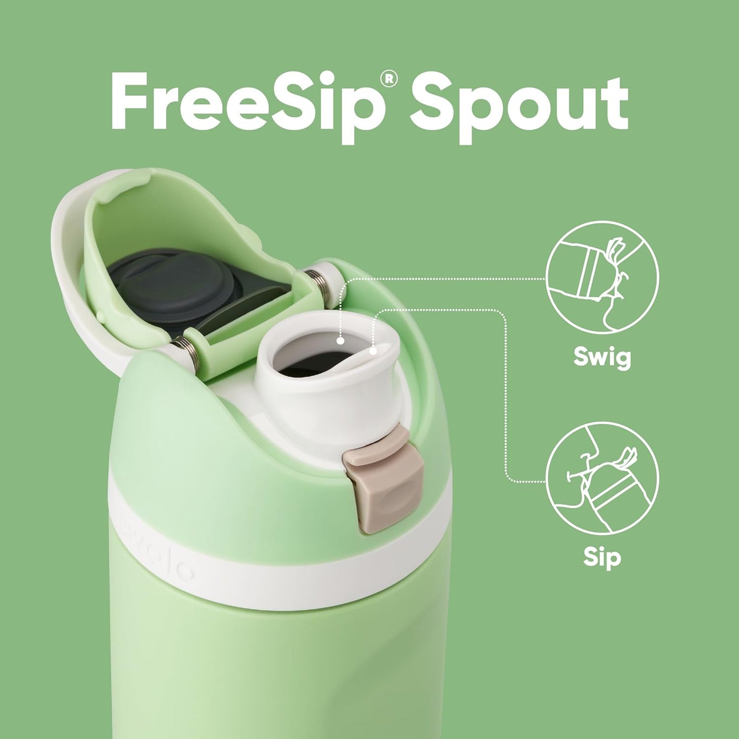 Owala Star Wars FreeSip - Botella de agua aislada de acero inoxidab...