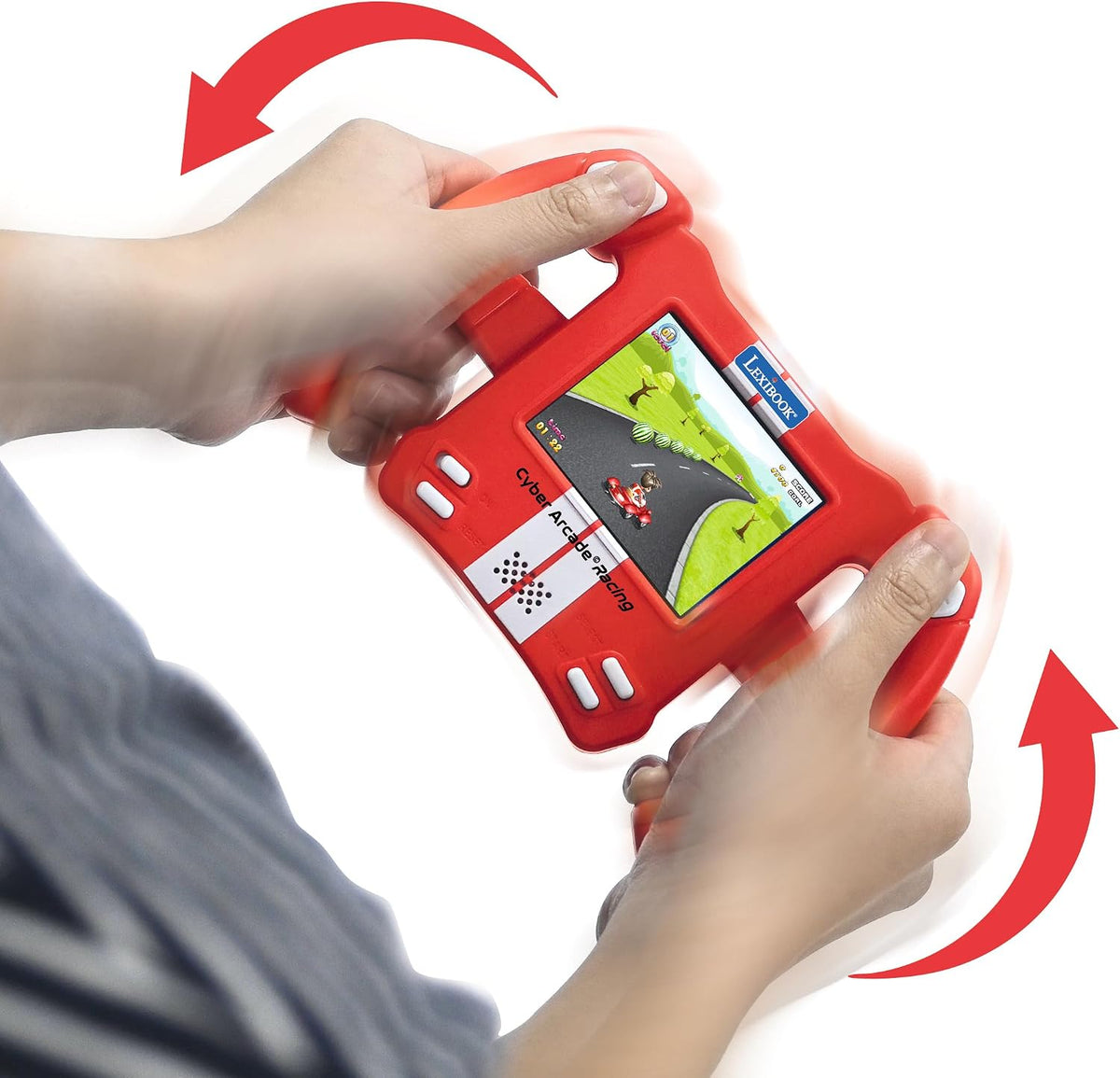 Lexibook, Cyber Arcade Racing, consola de carreras controlada por m...