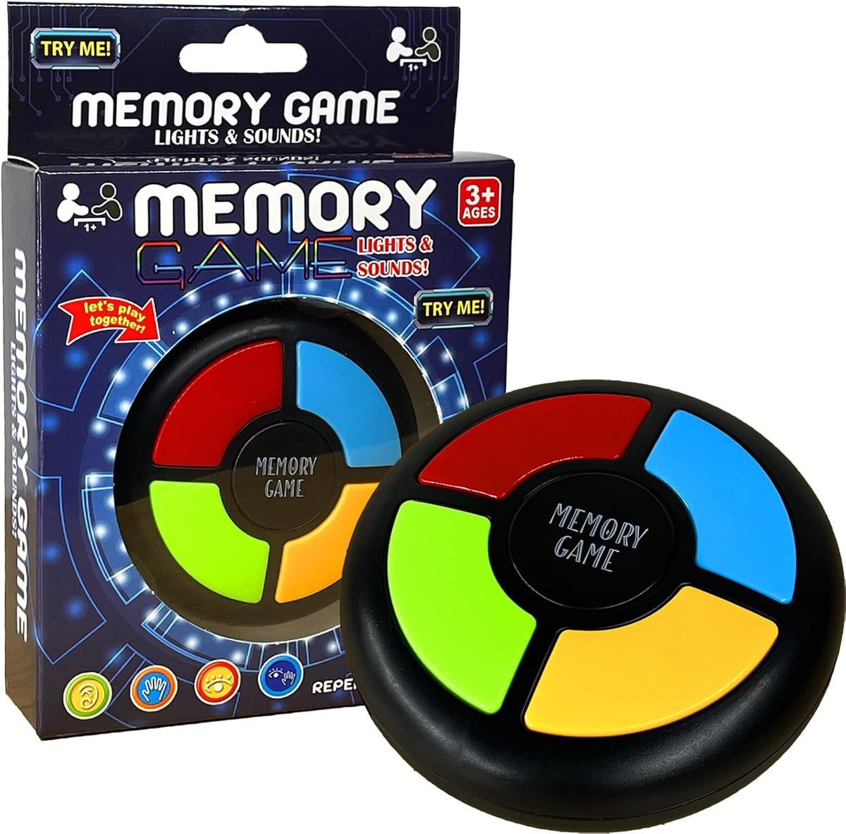 tingbowie Juego de Memoria, Jugueteo Electrónico de Mano, Memorizac...