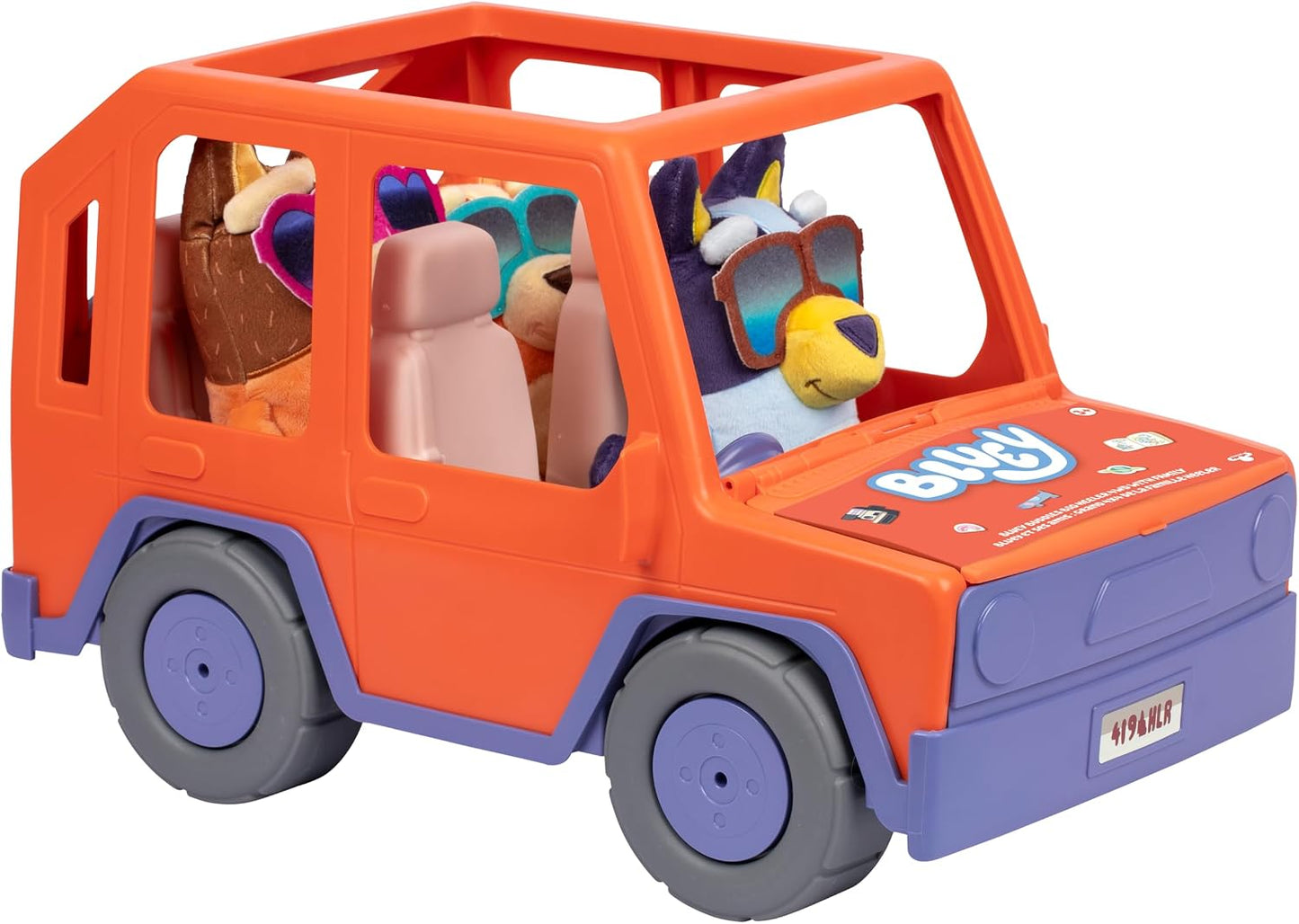 Bluey Big Heeler 4WD - Coche de juguete, bingo y chile | Coche de g...