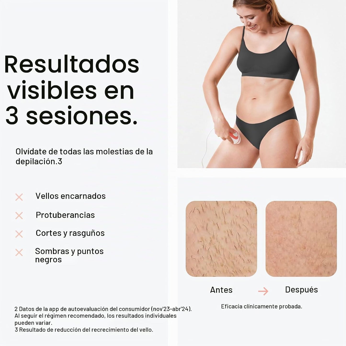Braun IPL en casa depilación láser para mujeres y hombres, Silk Exp...