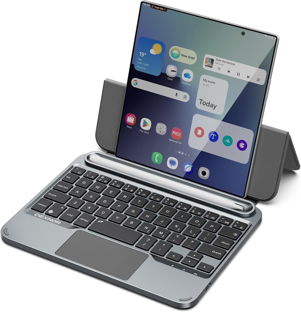 Dexnor Funda para teclado Samsung Galaxy Z Fold 8\/8 Ultra\/7\/6\/5...