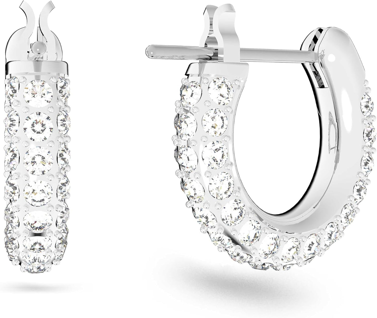 Colección de joyas de aretes Swarovski con cristal de piedra en for...