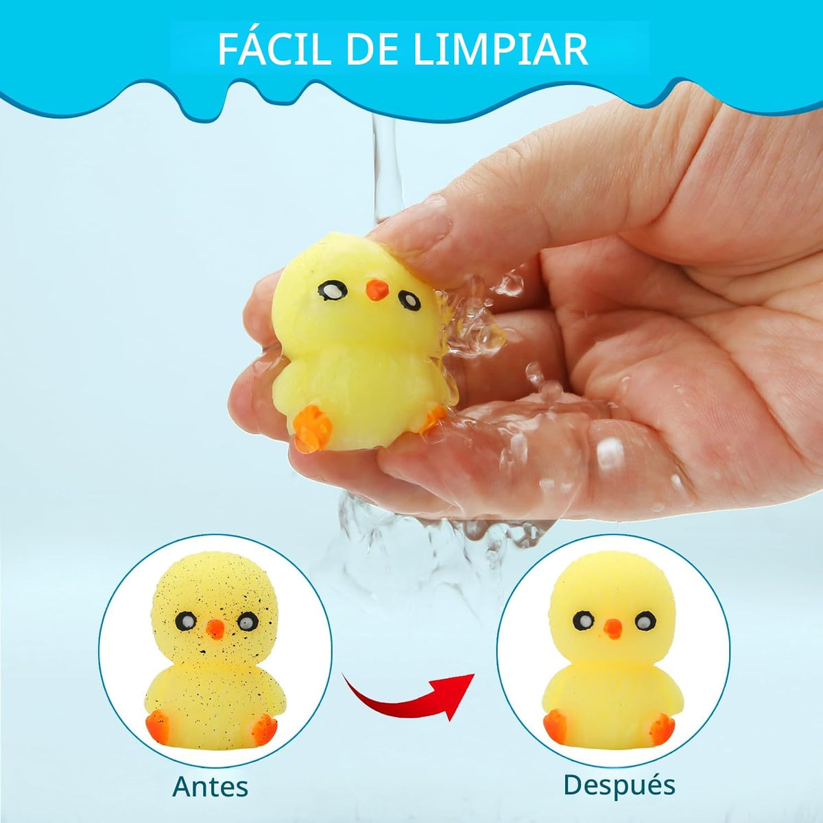 Paquete de 120 juguetes squishy, squishies kawaii, recuerdos de fie...
