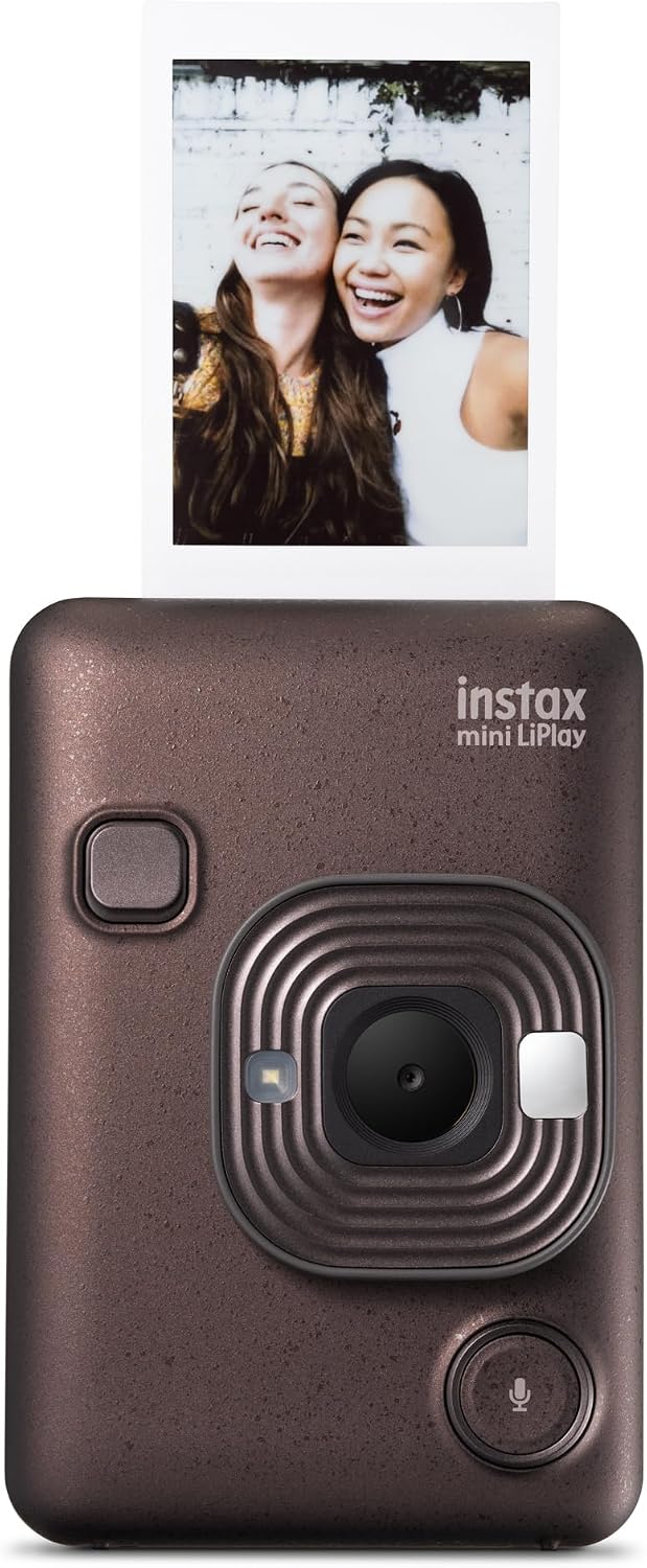 Cámara instantánea Fujifilm INSTAX Mini LIPLAY Híbrida - Bronce Pro...