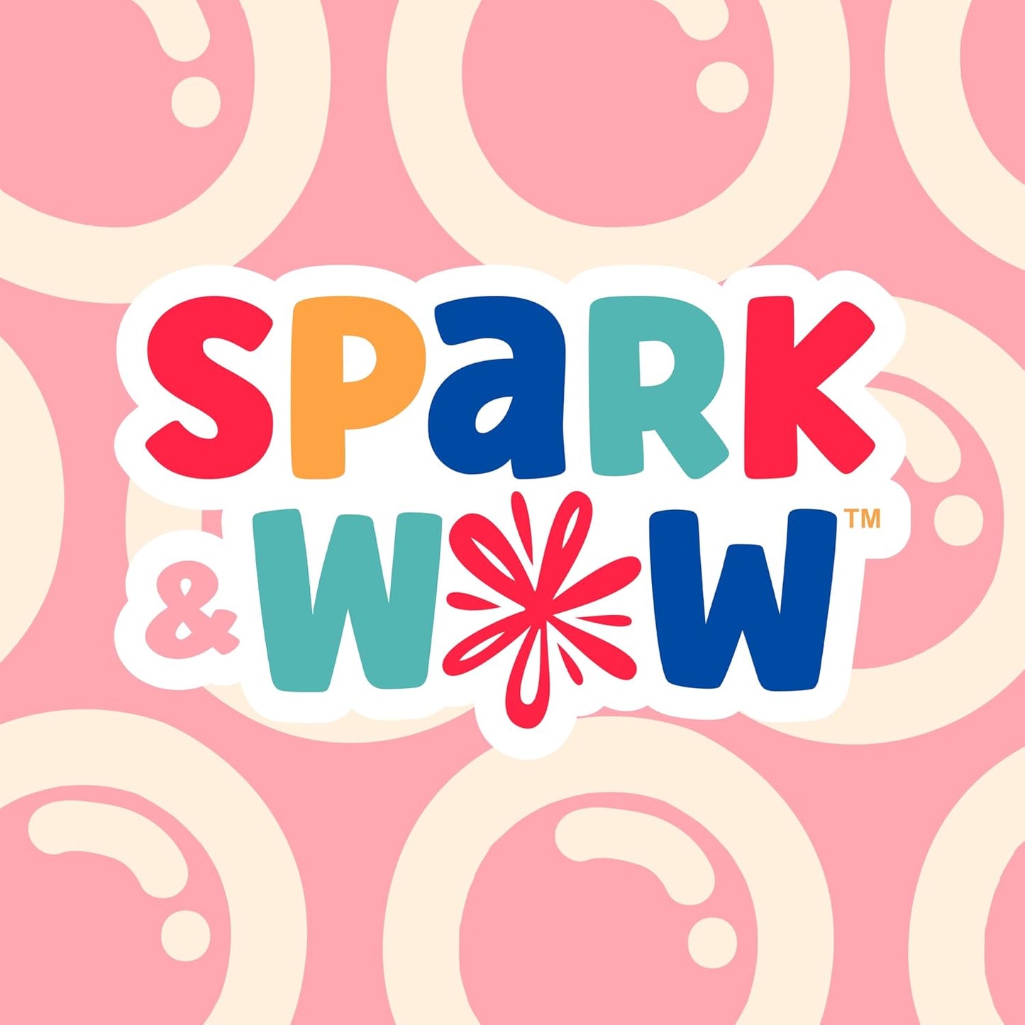 SPARK &amp; WOW Espejo sensorial de pared para niños pequeños, gran...