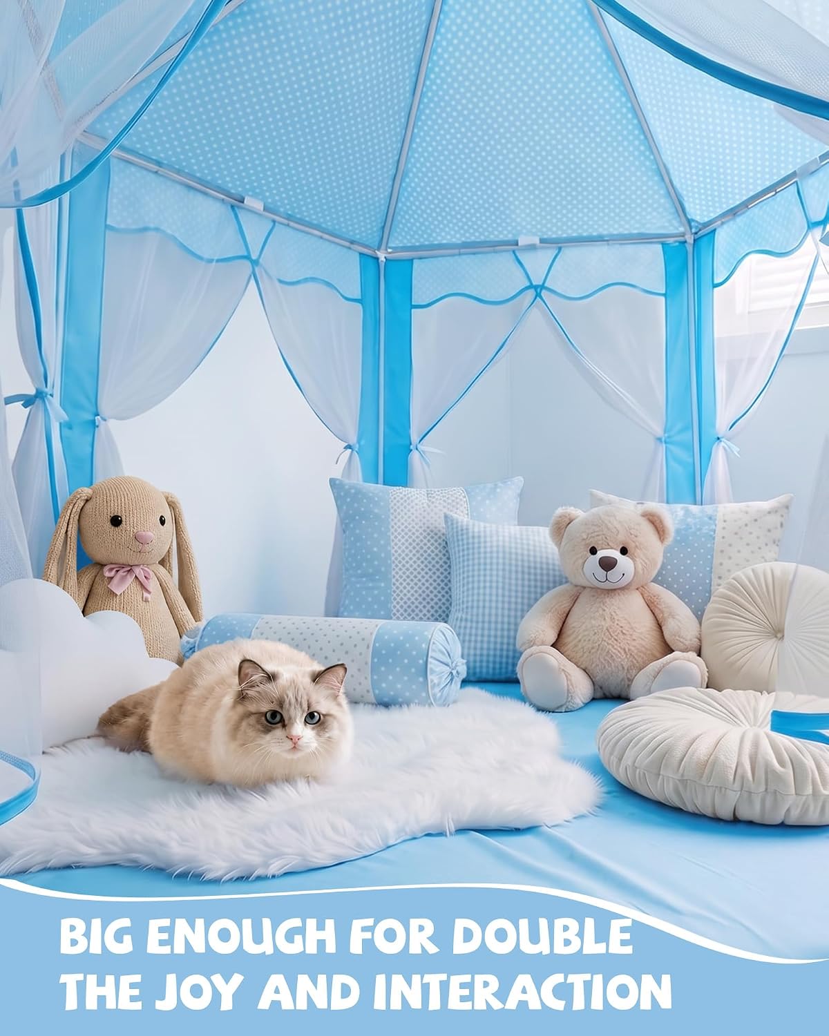 Sumbababy - Tienda de campaña de castillo de princesa para niñas, d...