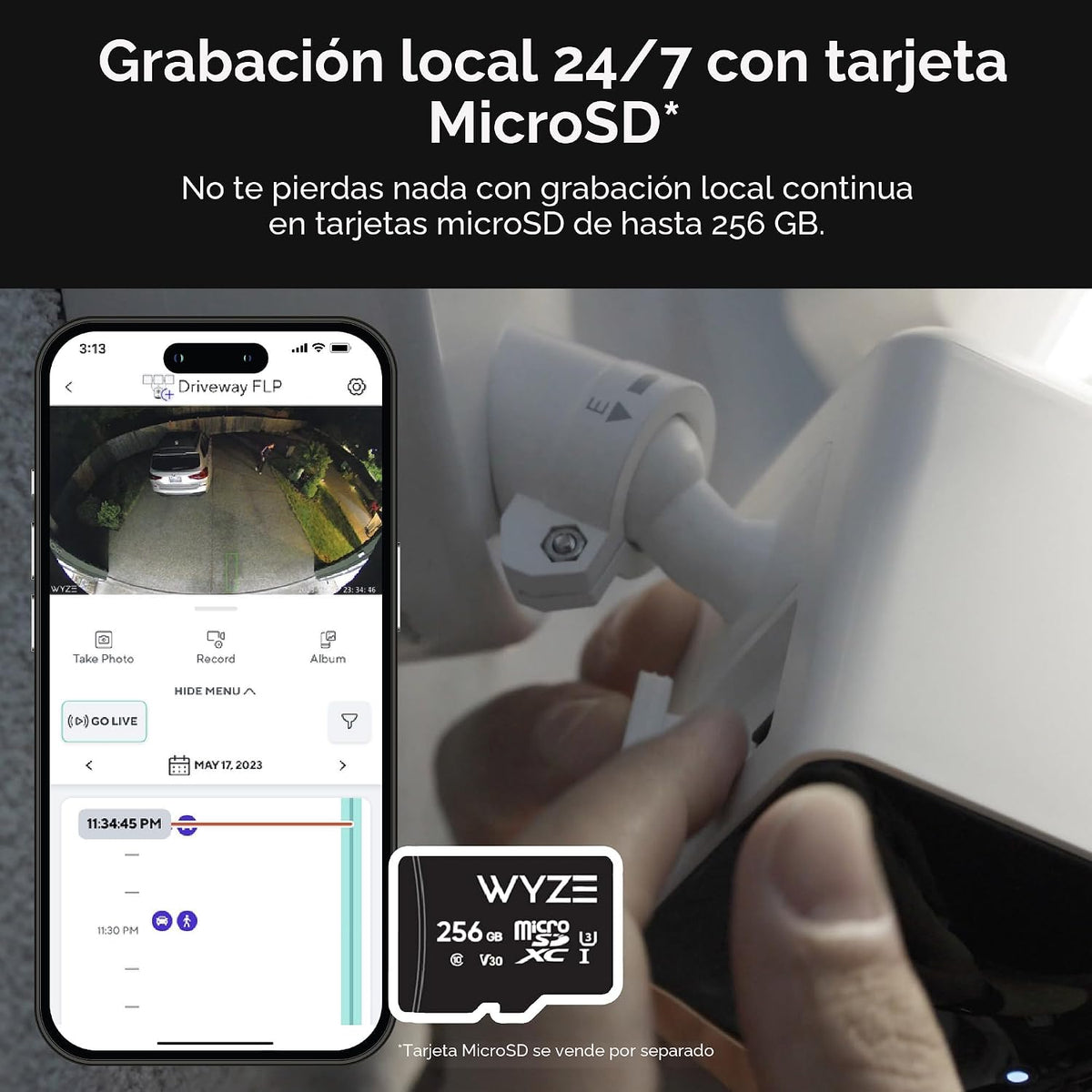 WYZE Floodlight Camera Pro, PCMag Editors' Choice LED de 3000 l...