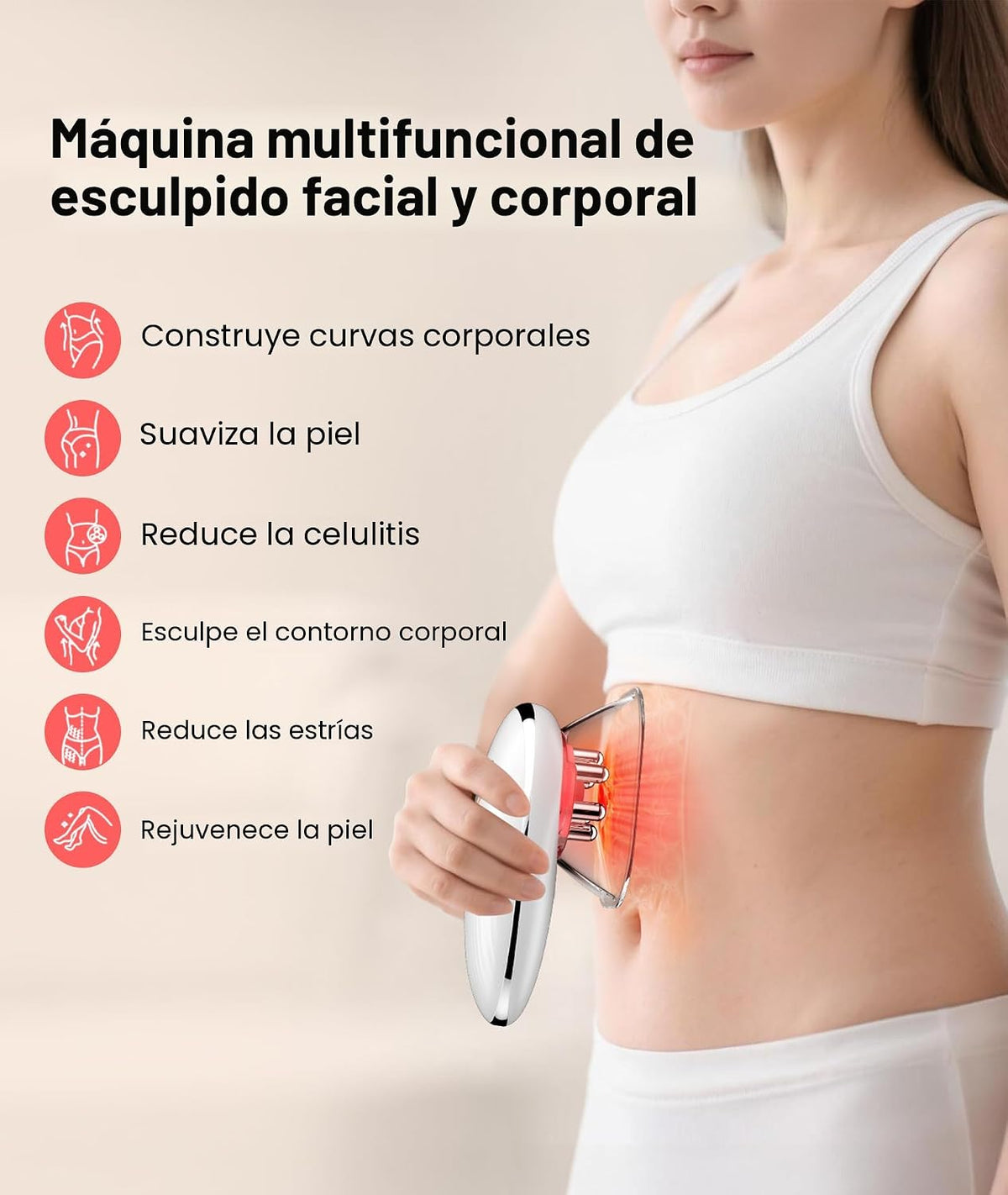 Dopsikn Máquina para esculpir el cuerpo con terapia de luz roja par...