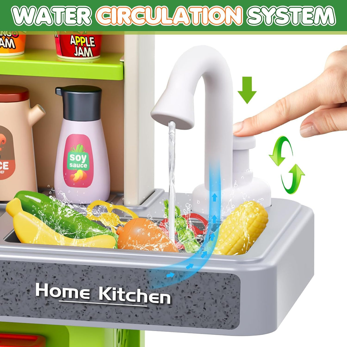 Juego de cocina para niños, juego de cocina para niños pequeños con...