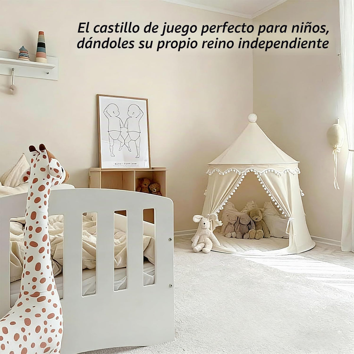 Tienda de campaña para niños \u2013 Tienda de campaña de algodón tr...