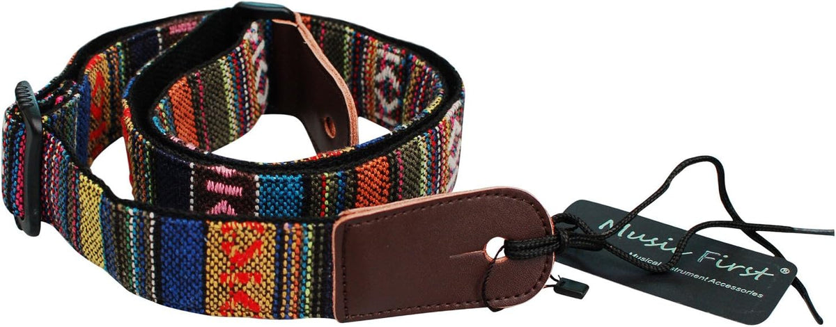 MUSIC FIRST Clásico estilo country suave tejido teñido en hilo y co...