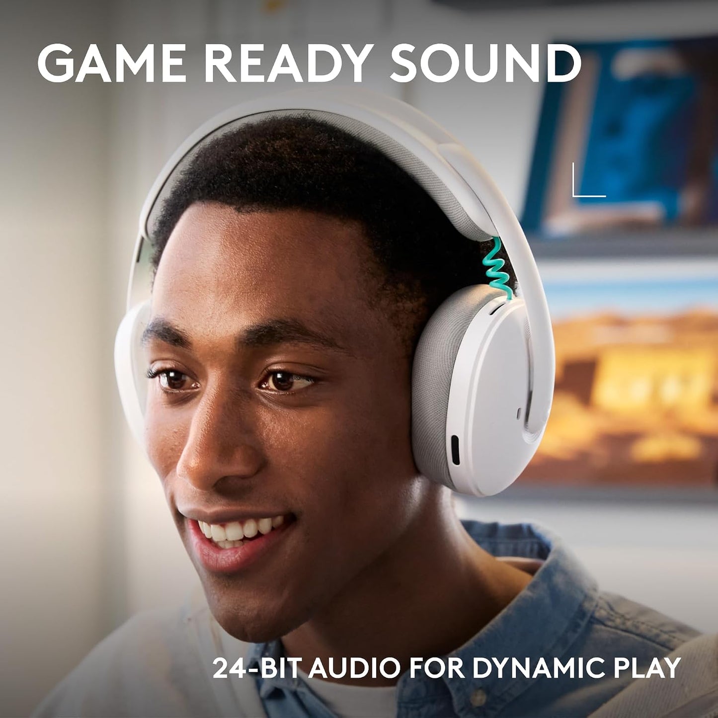 Logitech G Auriculares inalámbricos para juegos 325 Lightspeed - Bl...